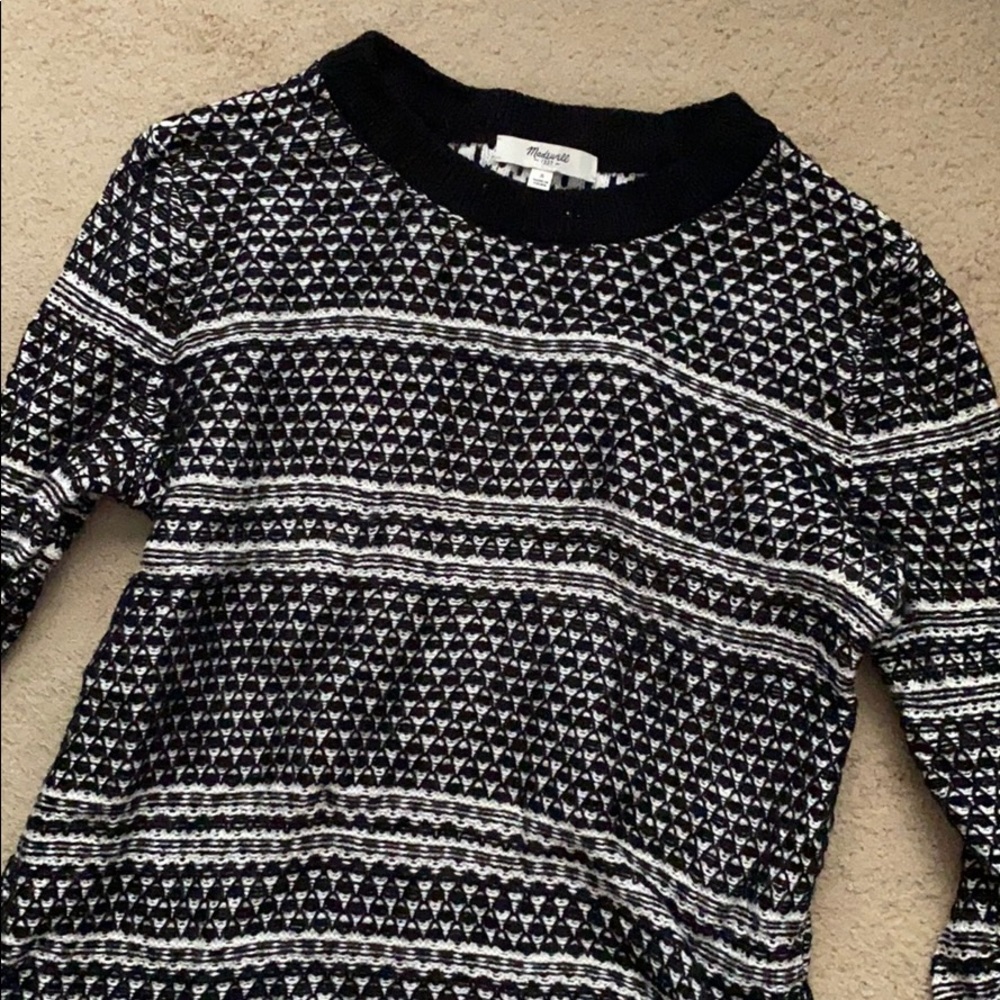 Knit Striped Madewell Sweater